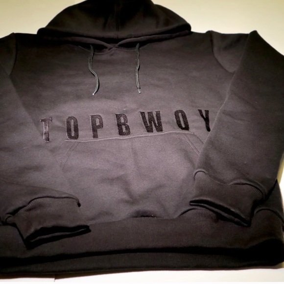 All black TOBWOY hoodies size SMALL - Picture 1 of 2